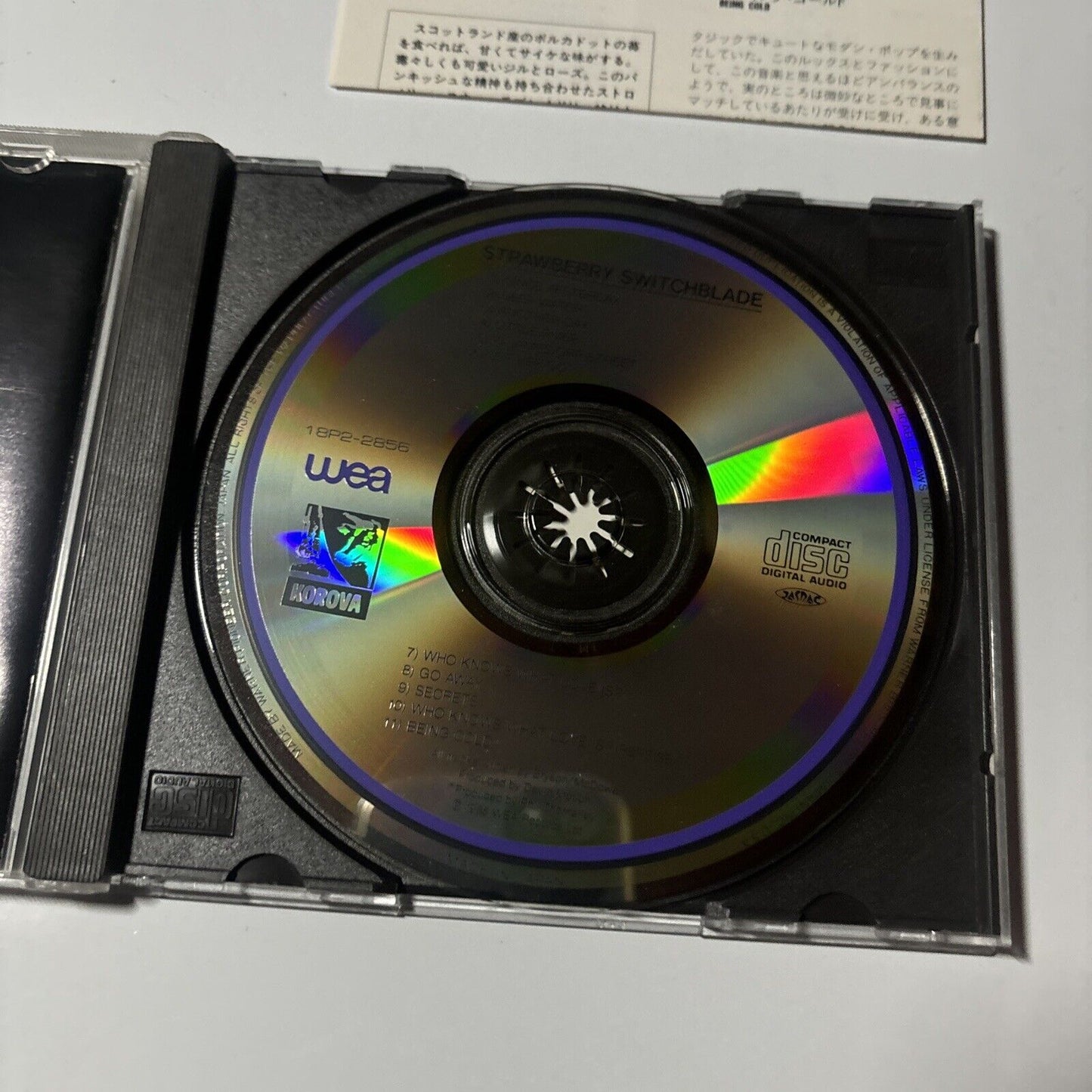 Strawberry Switchblade - Strawberry Switchblade (CD, 1989) Japan 18p2-2856