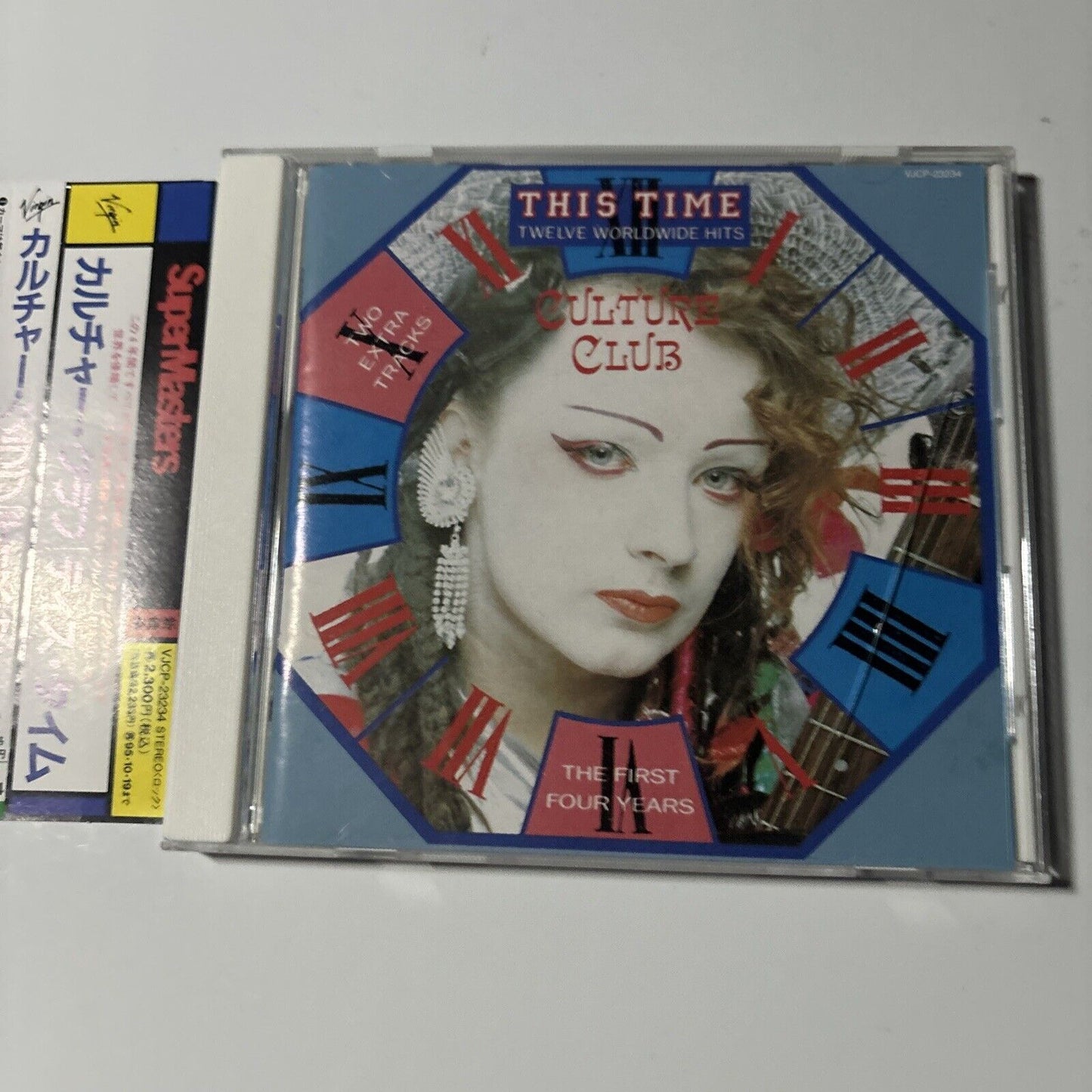 Culture Club - This Time - The First Four Years  (CD, 1993) Japan vjcp-23234 Obi