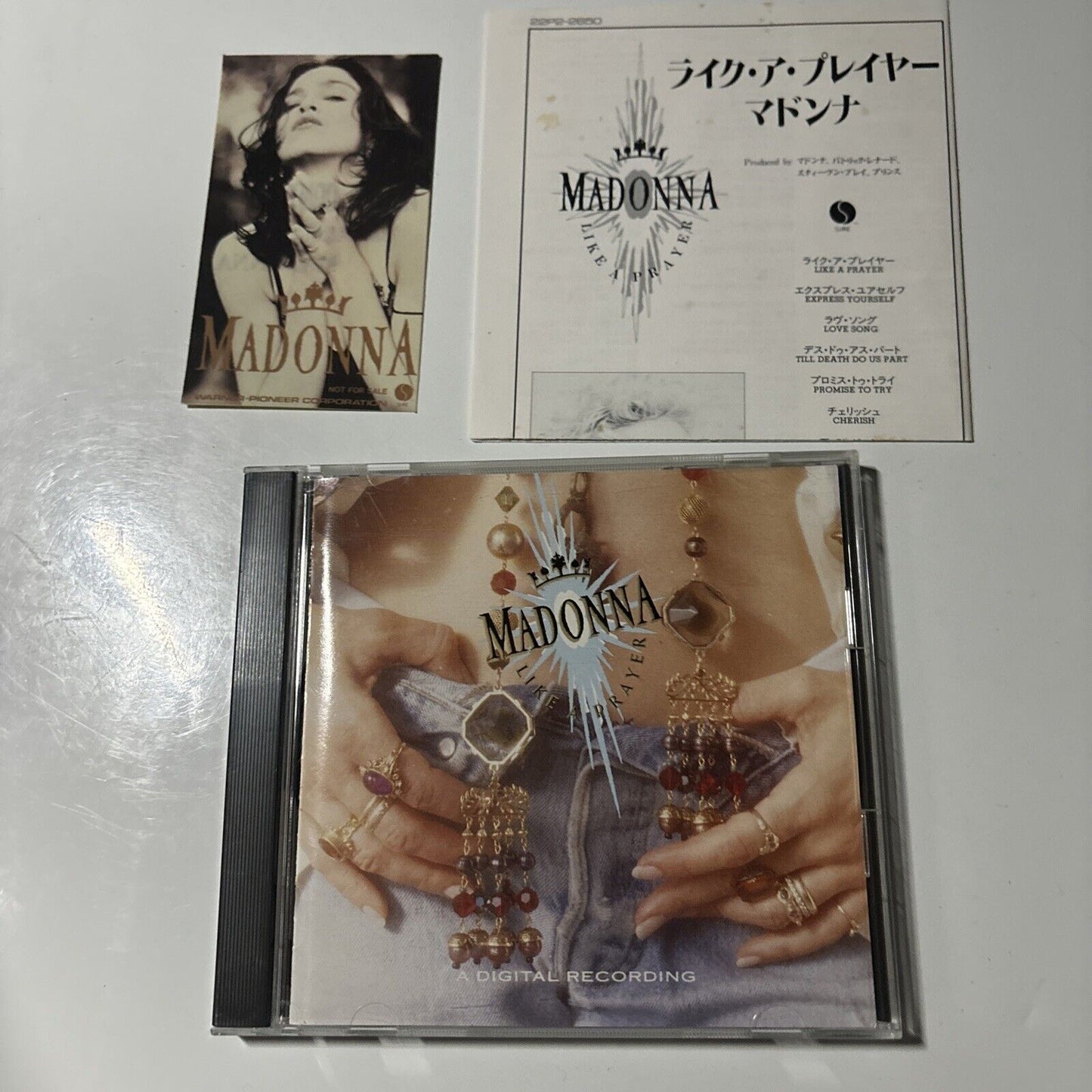 Madonna - Like A Prayer (CD, 1989) Japan 22p2-2650