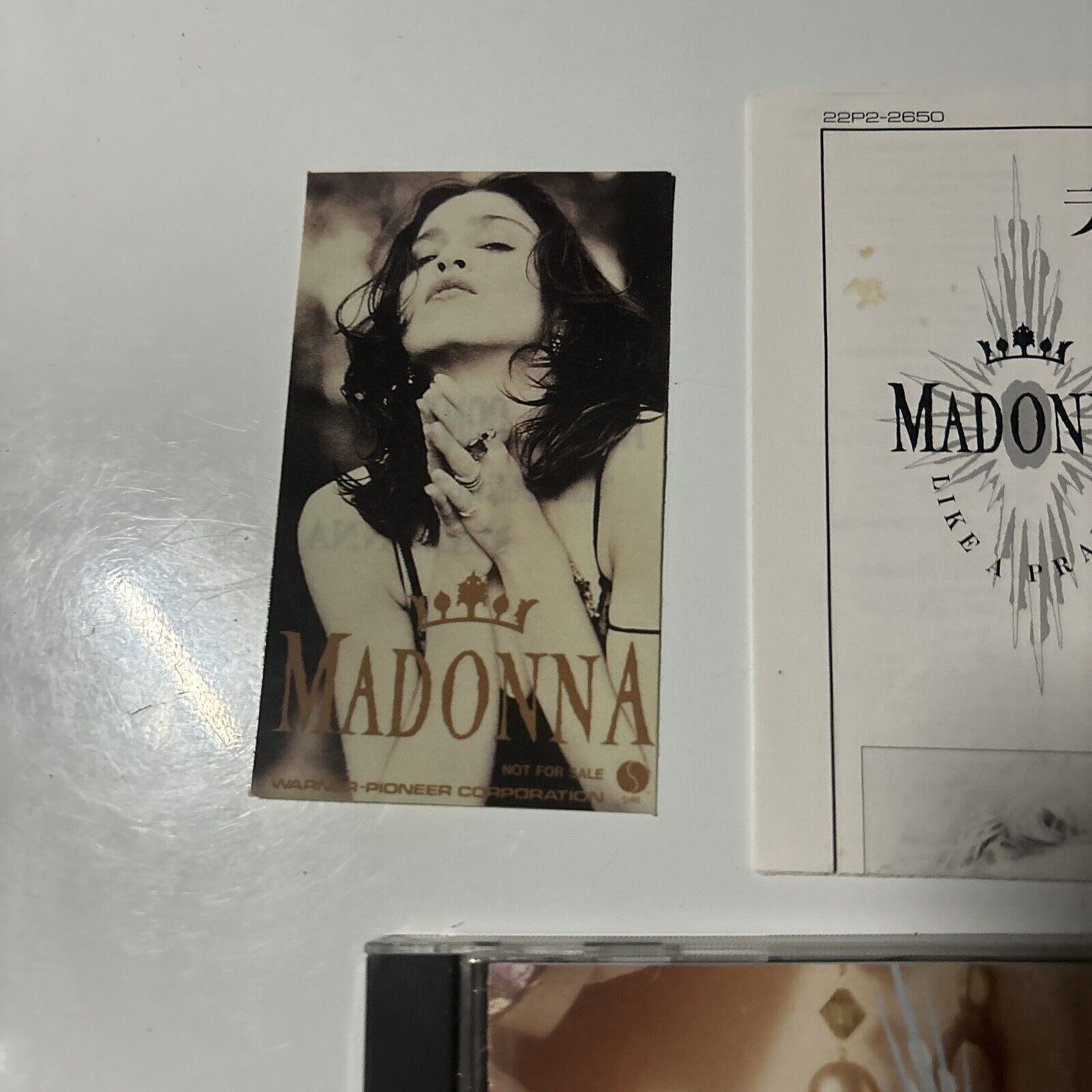 Madonna - Like A Prayer (CD, 1989) Japan 22p2-2650