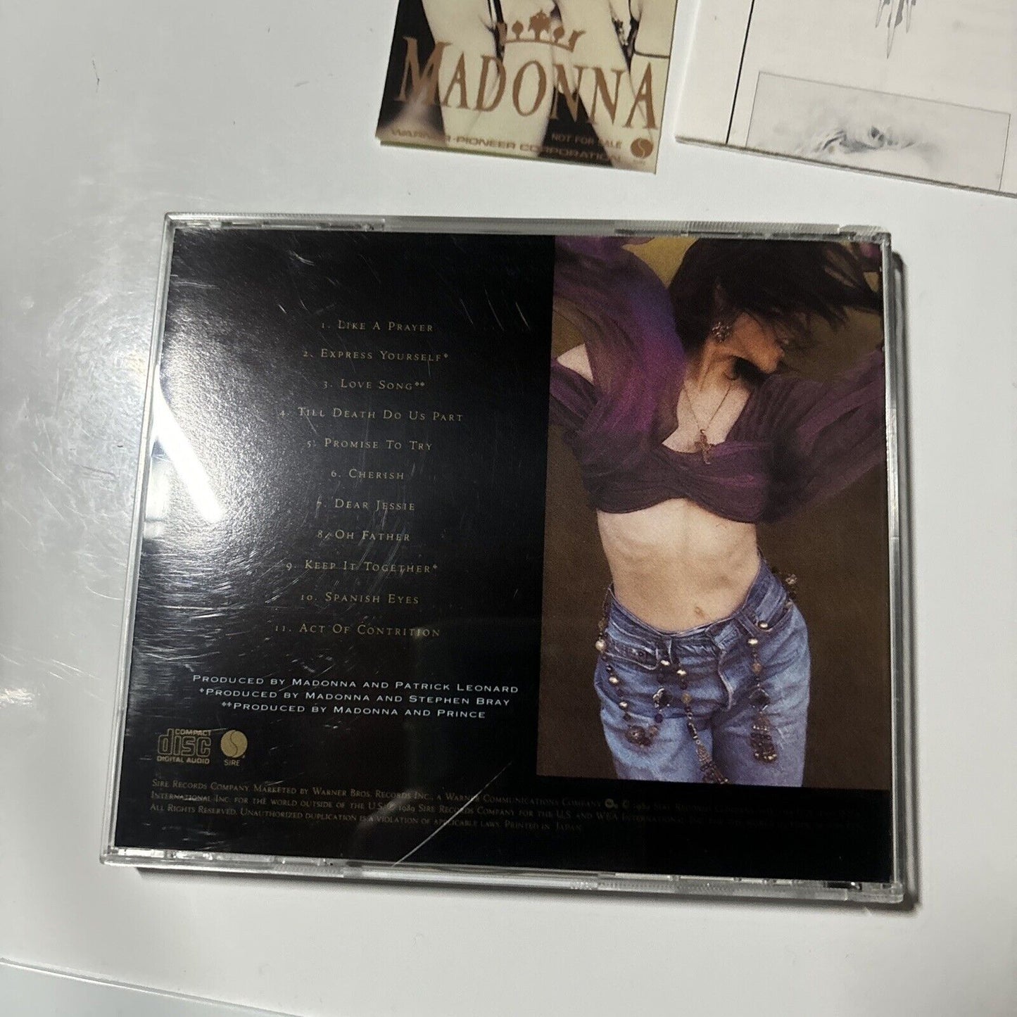 Madonna - Like A Prayer (CD, 1989) Japan 22p2-2650