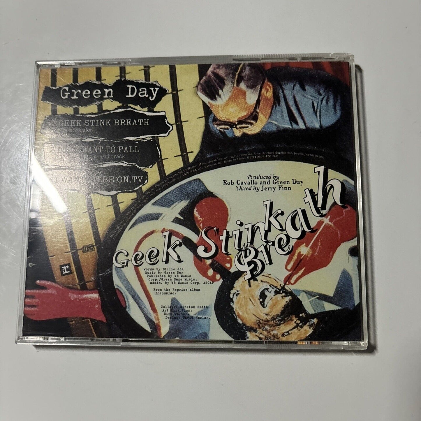 Green Day - Geek Stink Breath (CD, 1995) Japan wpcr-428 Reprise Records