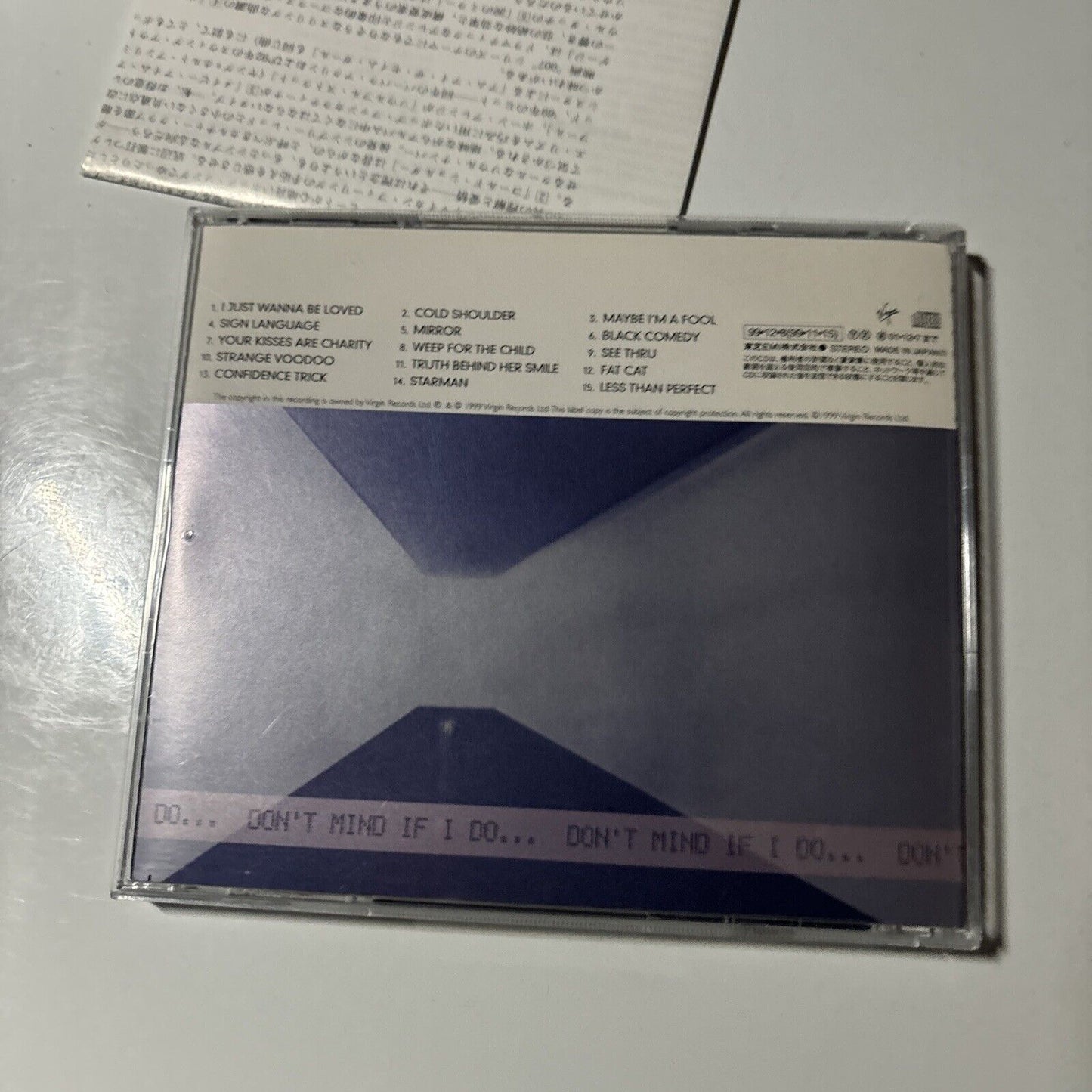 Culture Club - Don't Mind If I Do (CD, 1999) Japan vjcp-68171