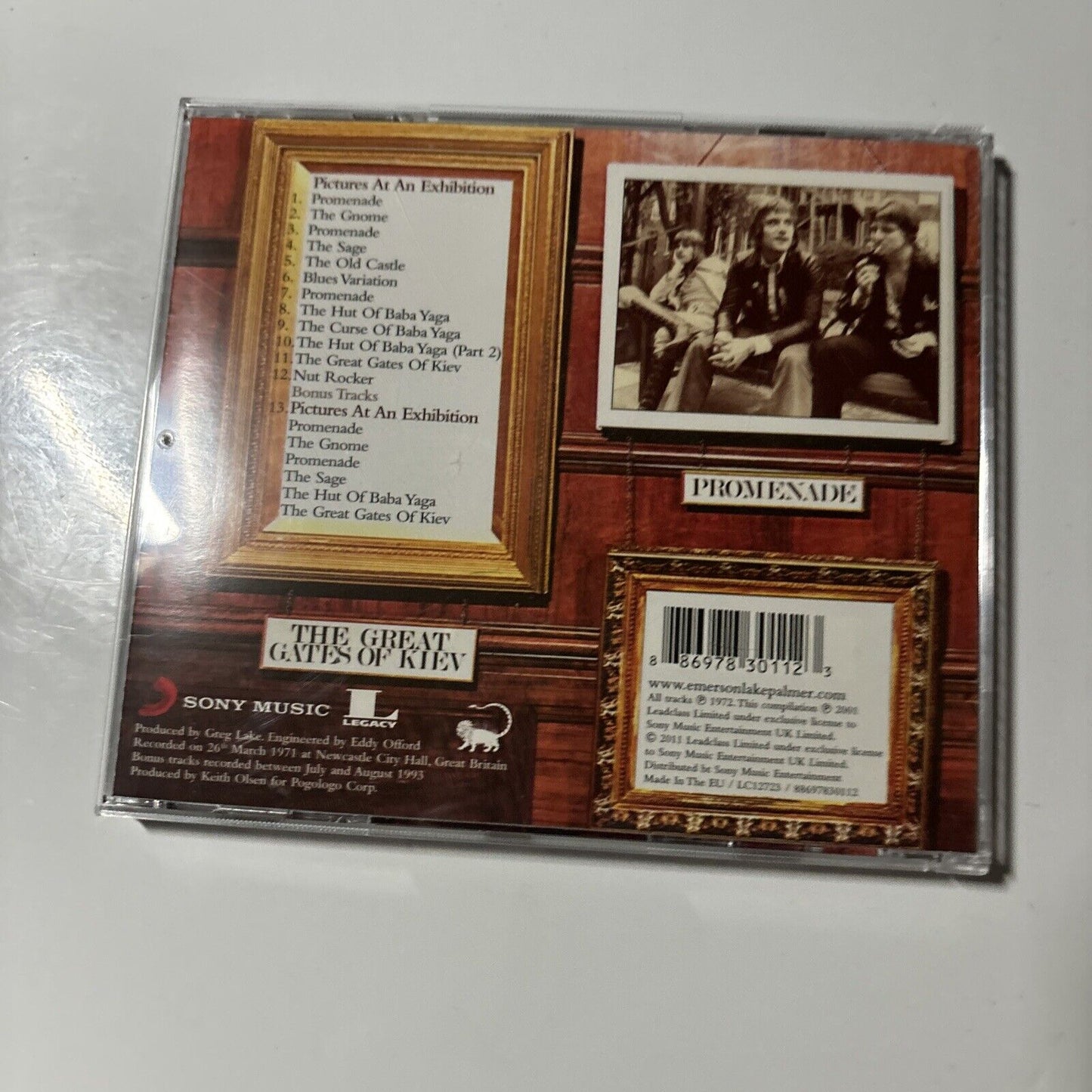 Emerson, Lake & Palmer - Pictures At An Exhibition (CD, 2011)  2827227