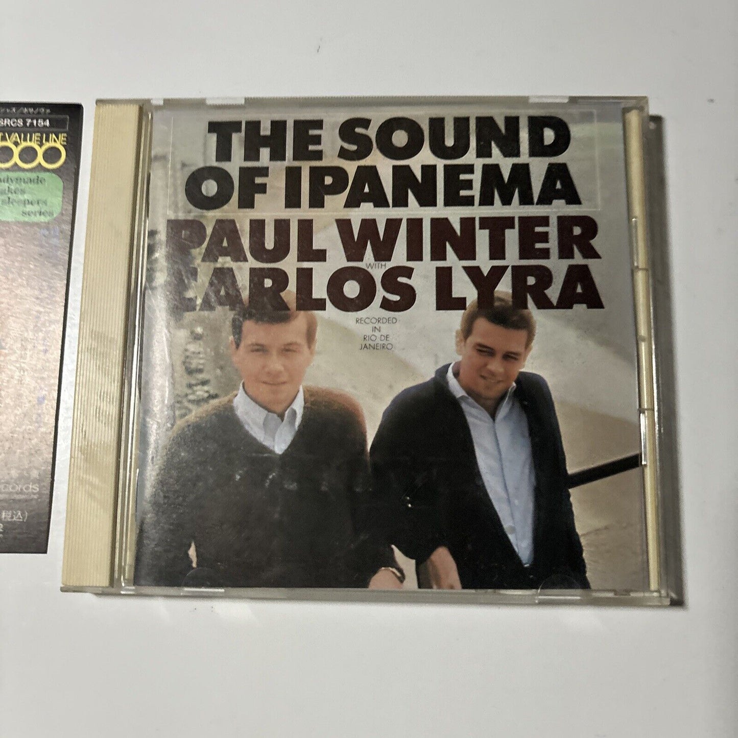 Paul Winter With Carlos Lyra - The Sound Of Ipanema (CD, 1993) Japan SRCs-7154