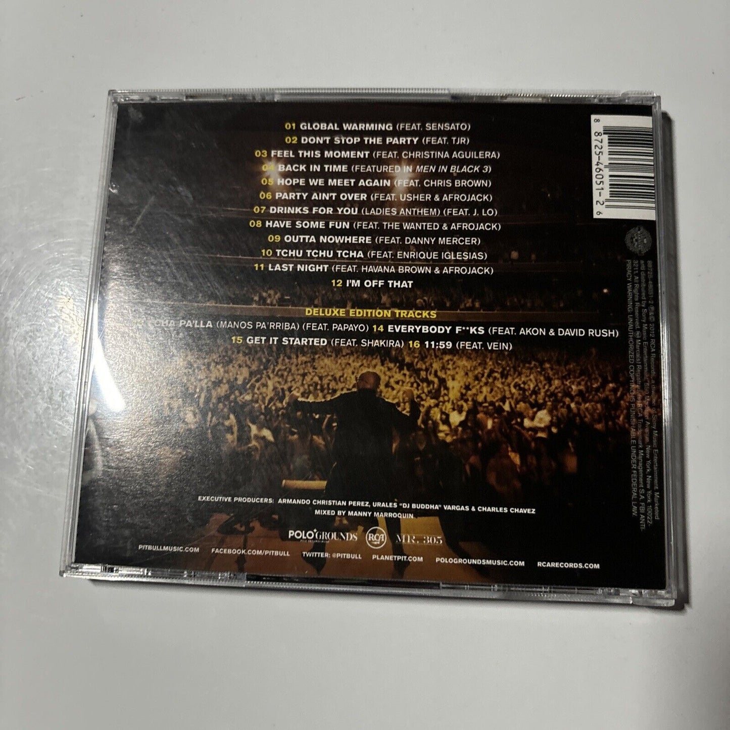 Pitbull - Global Warming (CD, 2012) USA Polo Grounds Music