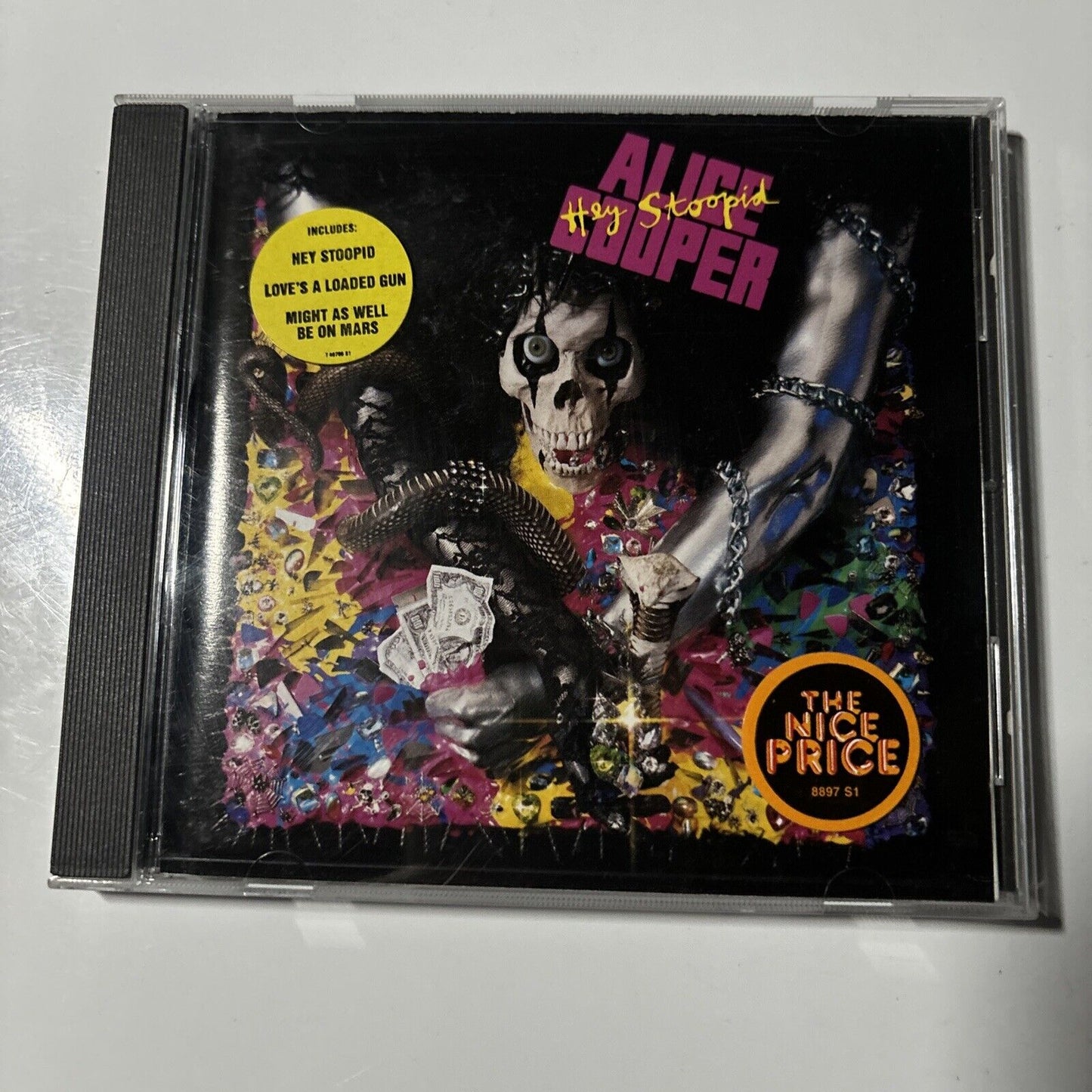 Alice Cooper - Hey Stoopid (CD, 1991)  EK 46786