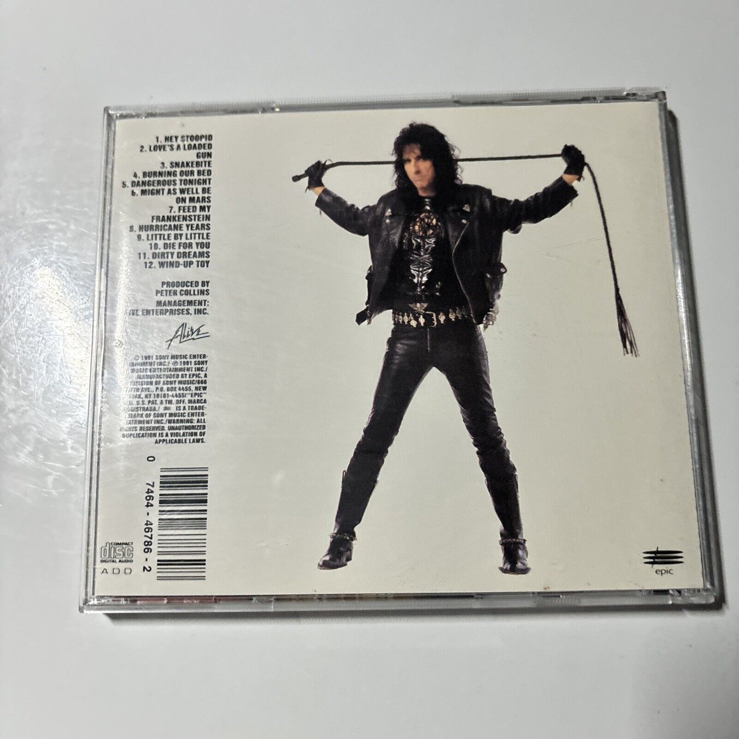 Alice Cooper - Hey Stoopid (CD, 1991)  EK 46786