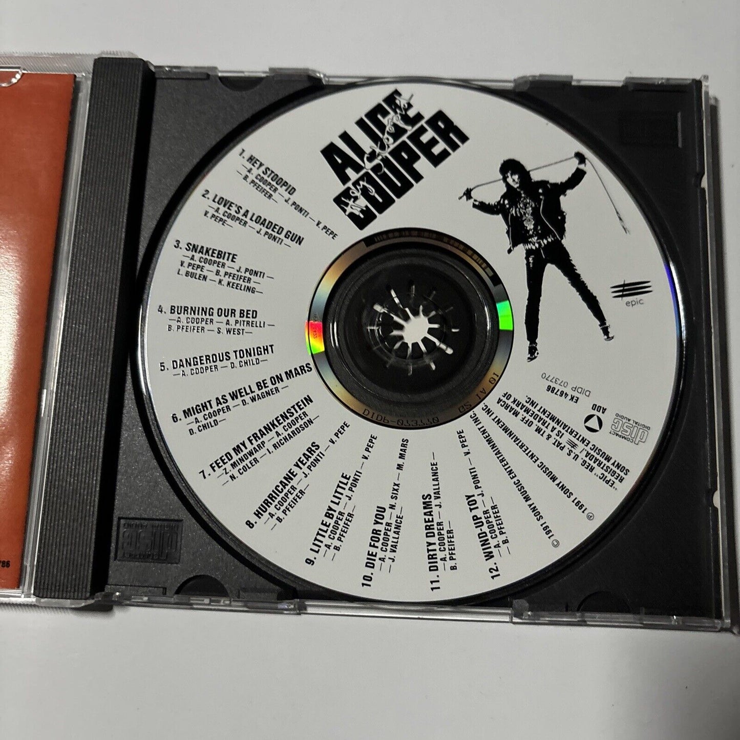 Alice Cooper - Hey Stoopid (CD, 1991)  EK 46786