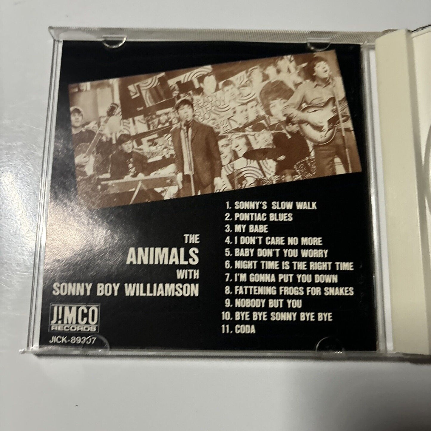 The Animals With Sonny Boy Williamson (CD, 1996) Japan jlck-89307