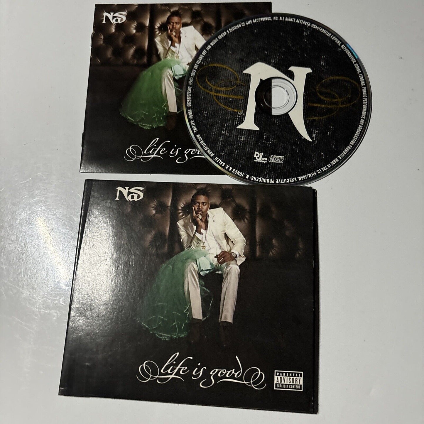 Nas - Life Is Good (CD, 2012) USA Def Jam Recordings