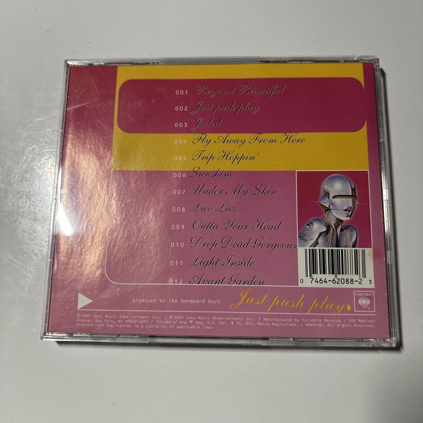 Aerosmith - Just Push Play (CD, 2001) CK 62088