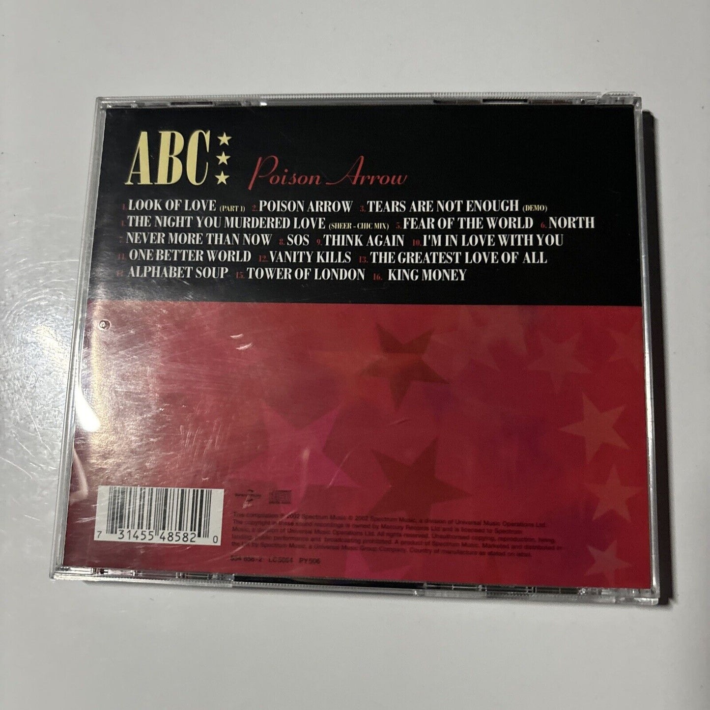ABC - Poison Arrow (CD, 1999) Spectrum Music 554 858-2