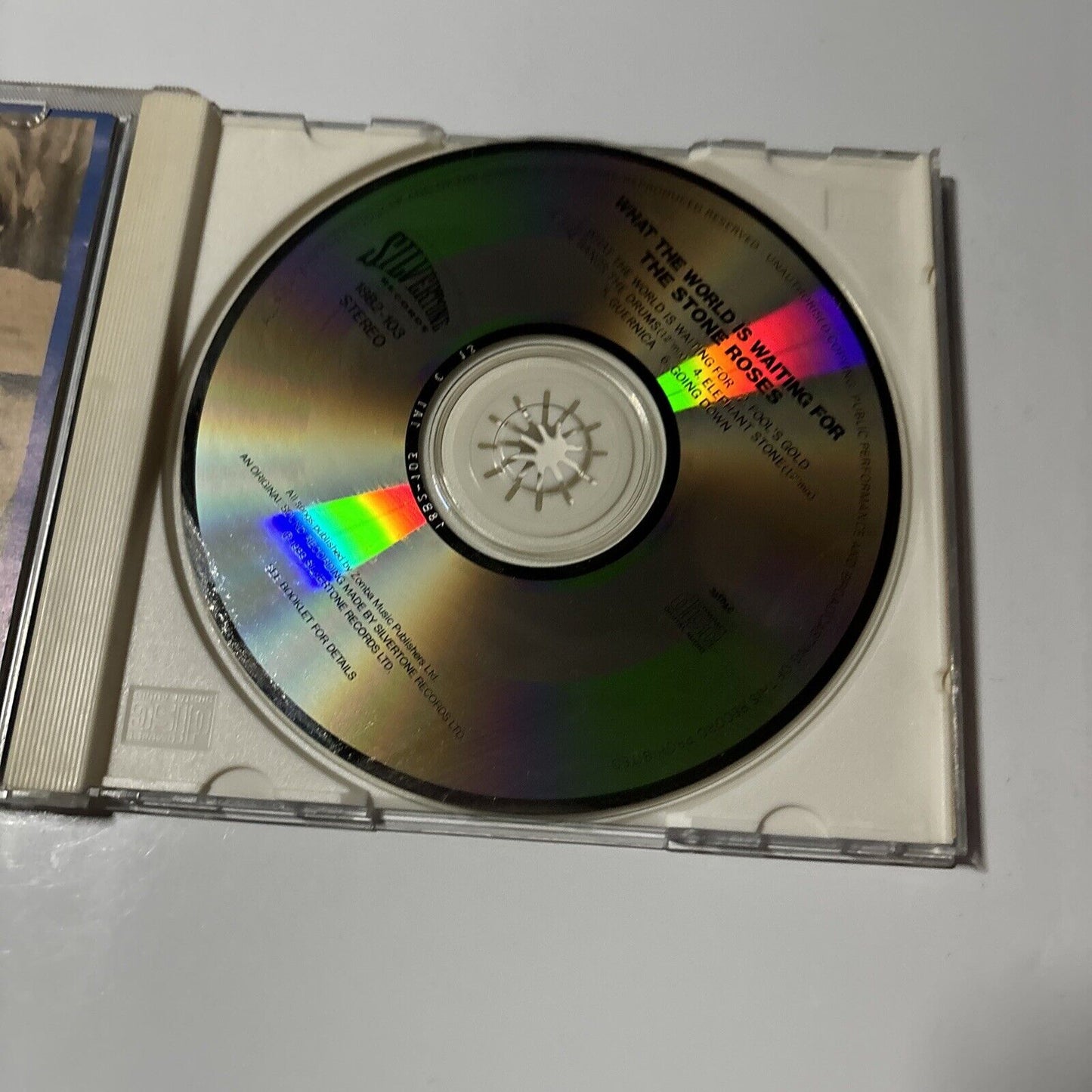 The Stone Roses - What The World Is Waiting For (CD, 1989) Japan 18b2-103