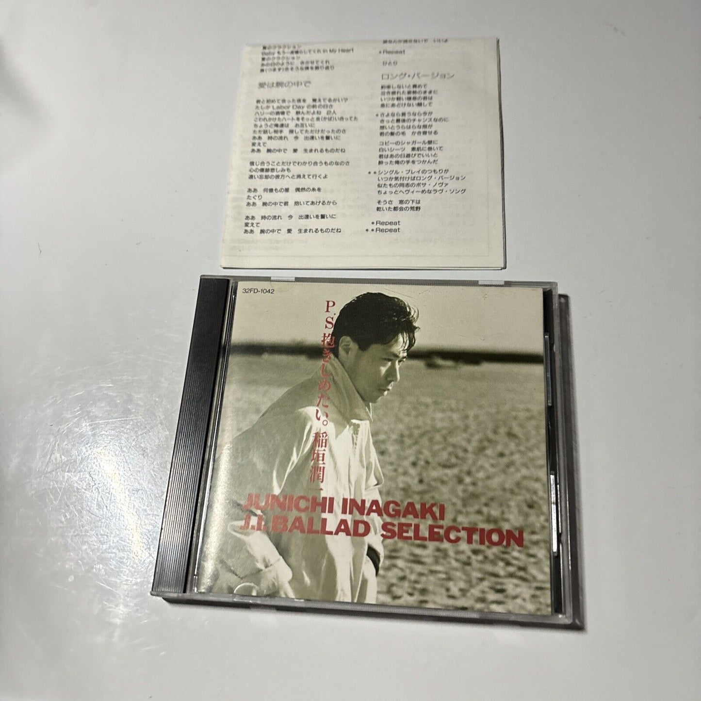 Junichi Inagaki - P.S. I want to hug you (CD, 1986) Japan 32fd-1042