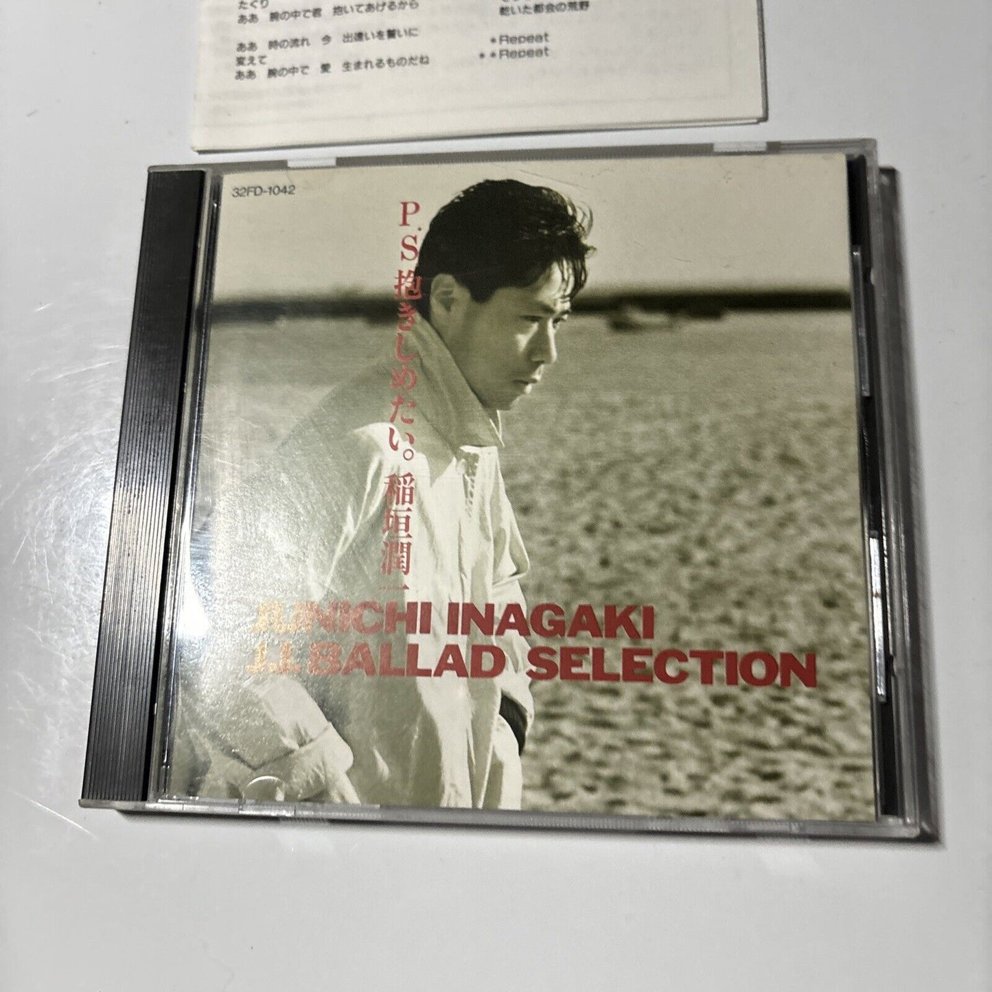 Junichi Inagaki - P.S. I want to hug you (CD, 1986) Japan 32fd-1042