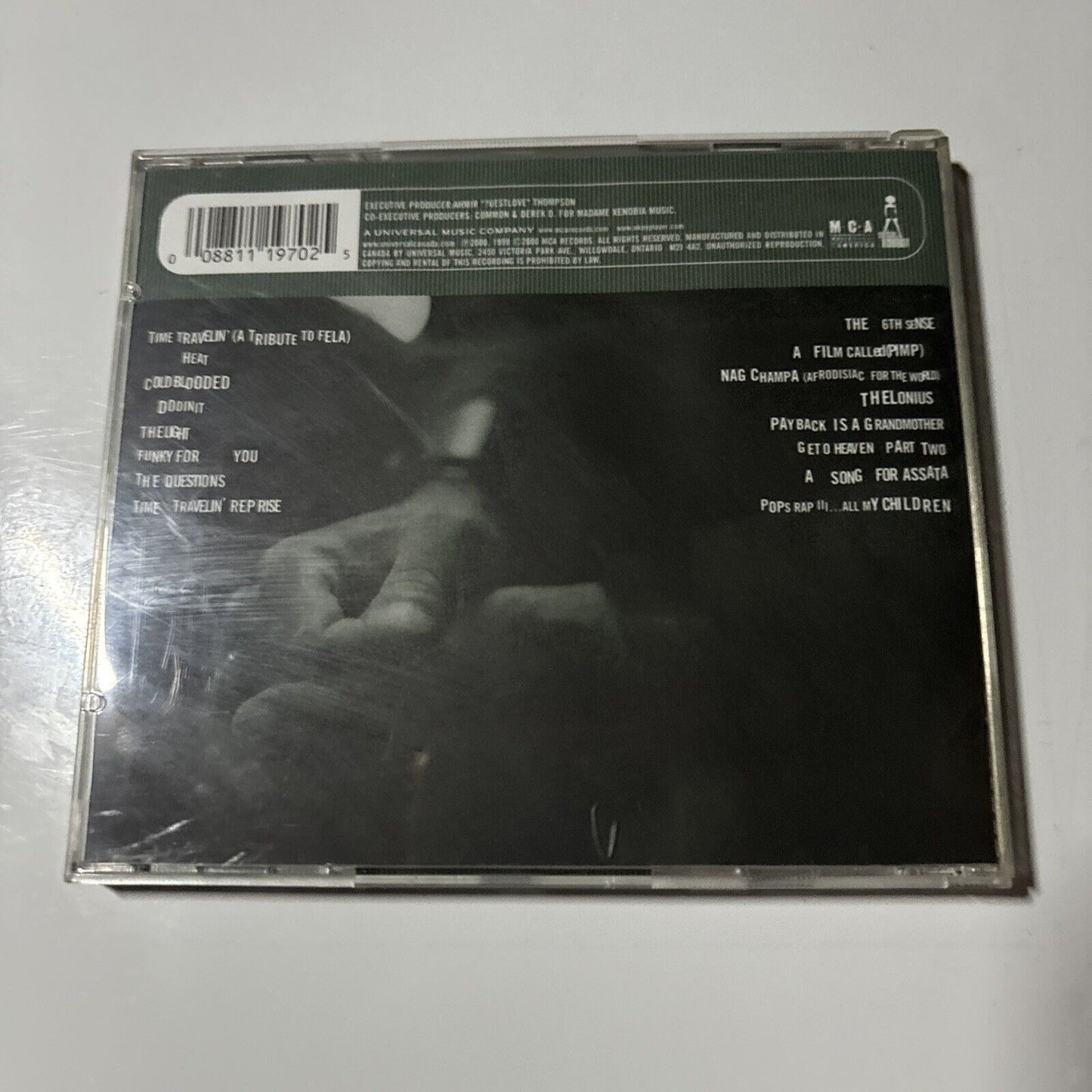 Common - Like Water For Chocolate (CD, 2000) USA MCA Records