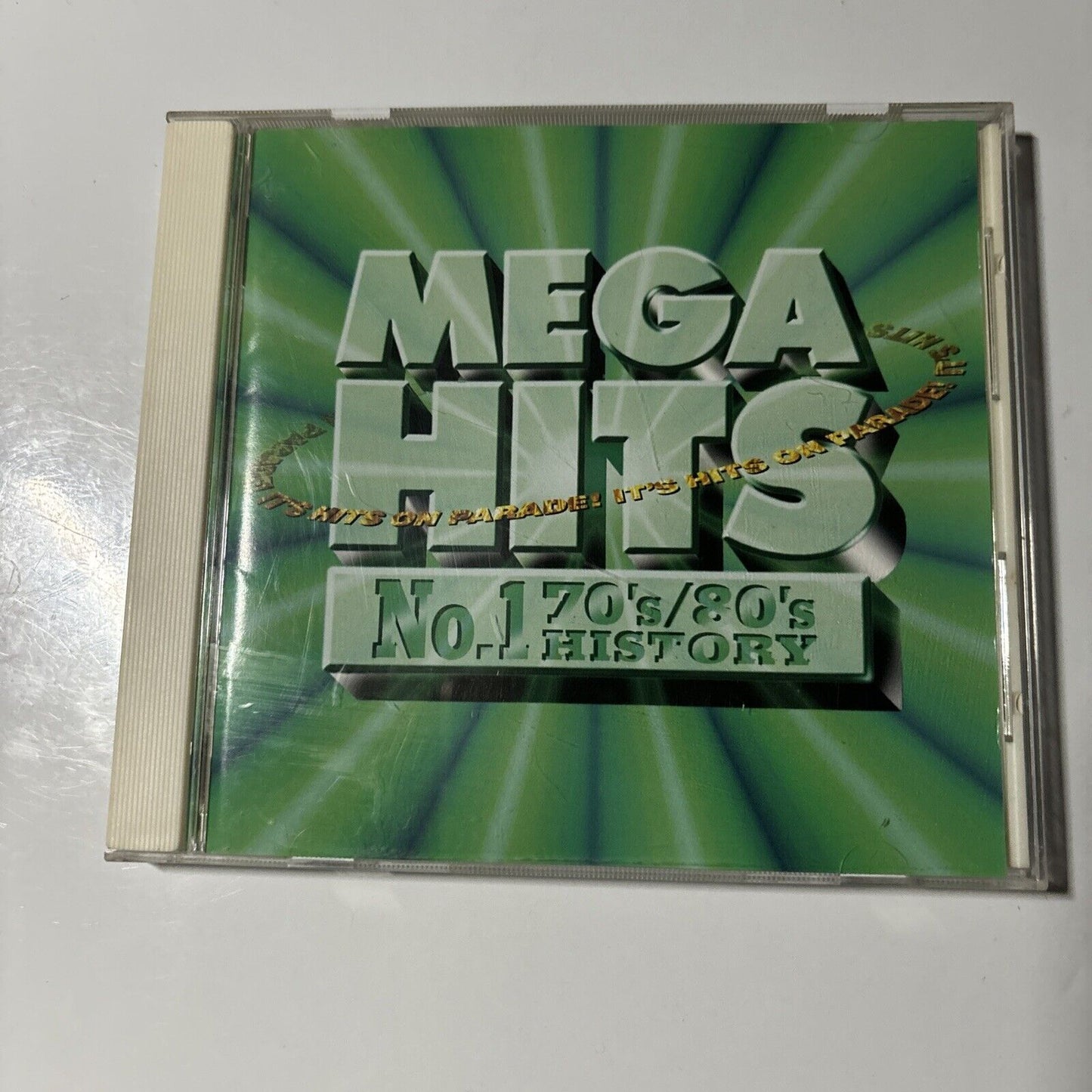 Mega Hits: Number One History of the 70s and 80s (CD, 1995) Japan bvcp-824