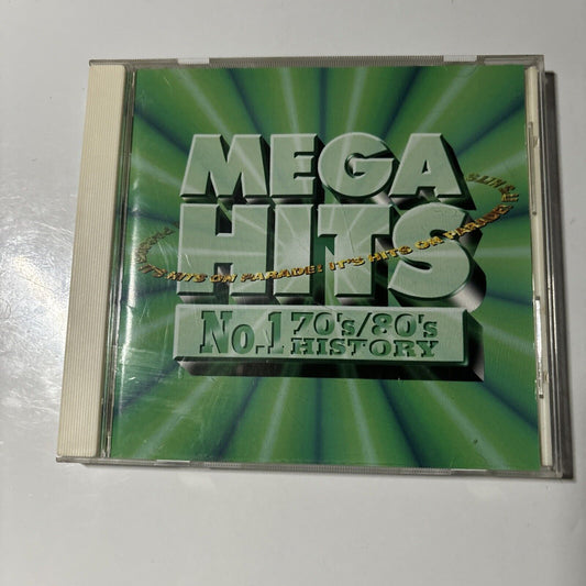 Mega Hits: Number One History of the 70s and 80s (CD, 1995) Japan bvcp-824