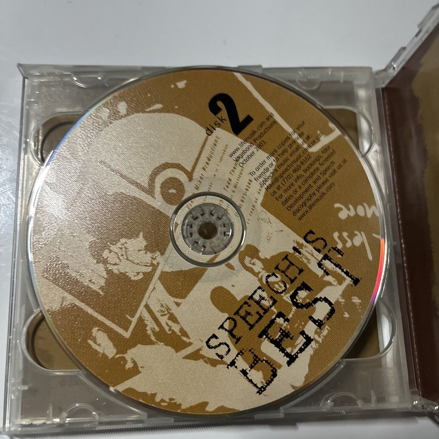 Speech - Speech's Best (CD, 2003)  VP-001