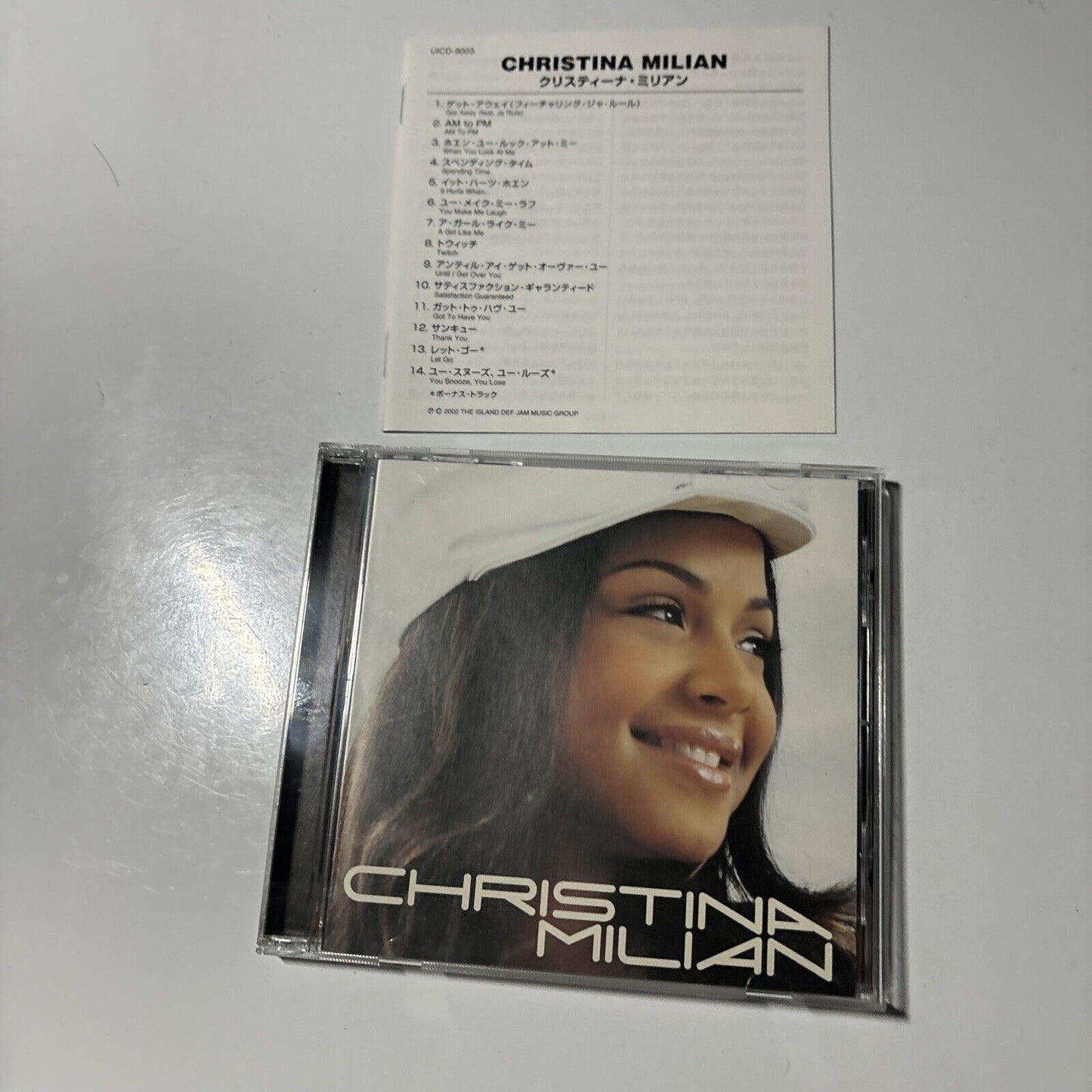 Christina Milian - Christina Milian (CD, 2006) Japan UICD-9003