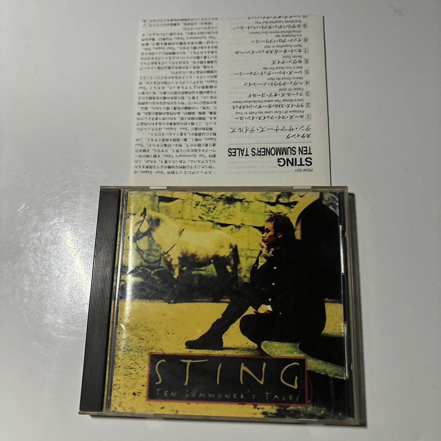 Sting - Ten Summoner's Tales (CD, 1993) Japan POCM-1021 A&M Records