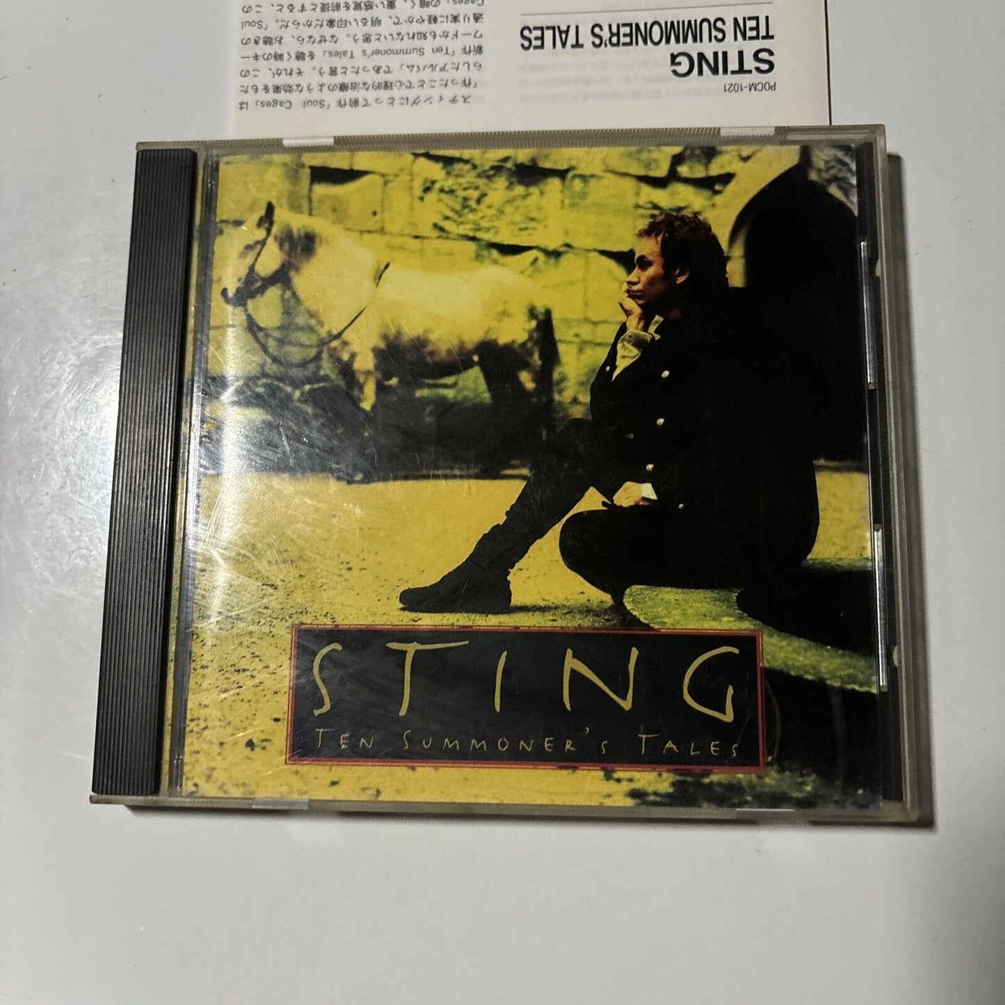Sting - Ten Summoner's Tales (CD, 1993) Japan POCM-1021 A&M Records