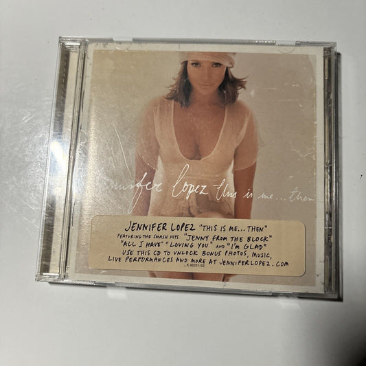 Jennifer Lopez - This Is Me ... Then (CD, 2002) USA ek-86231