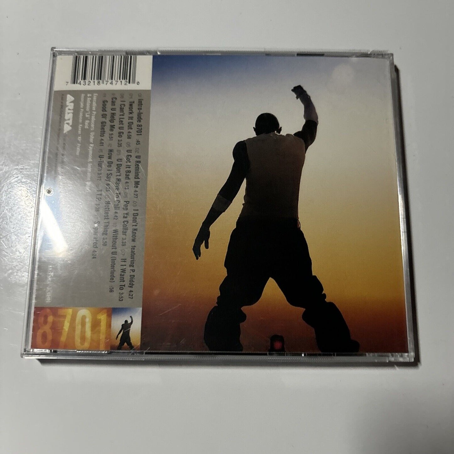 Usher - 8701 (CD, 2001) Hip Hop Arista