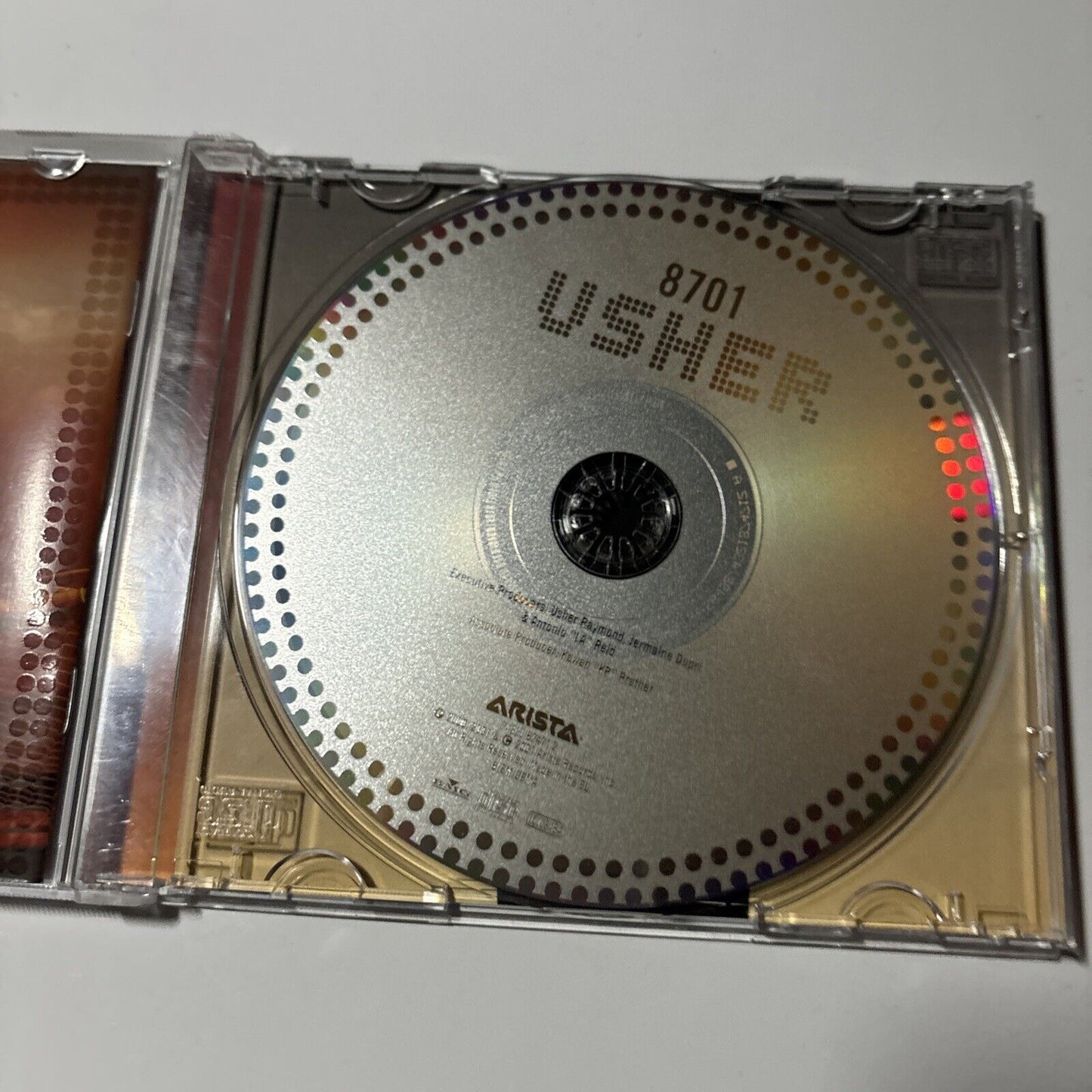 Usher - 8701 (CD, 2001) Hip Hop Arista