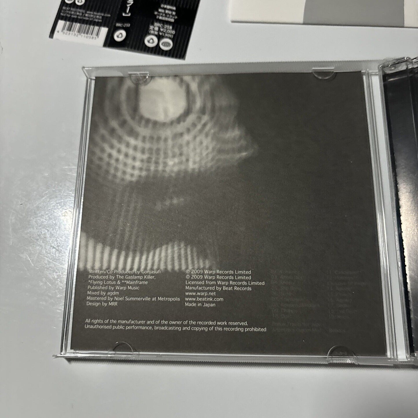 GonjaSufi - A Sufi And A Killer [Japan Bonus Track] (CD, 2010) Japan BRC-258 Obi