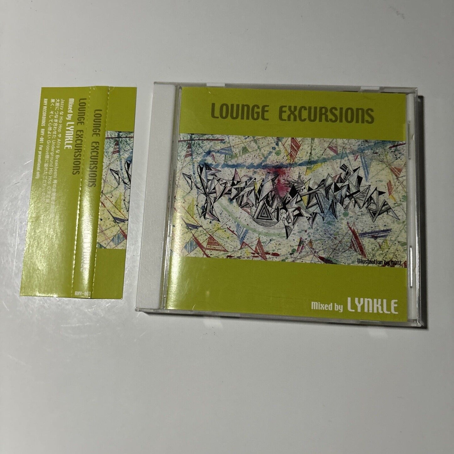 Lynkle - Lounge Excursions (CD, 2005) Japan RHY-001 Obi