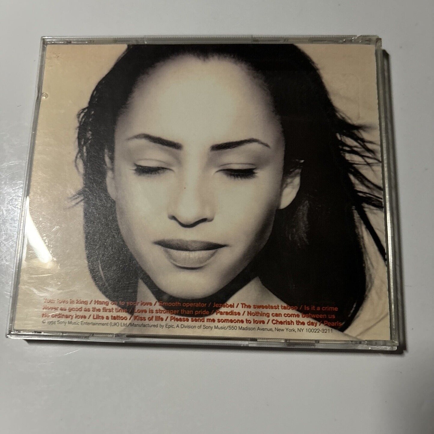 Sade - The Best Of Sade (CD, 1994) UK & ek-66686