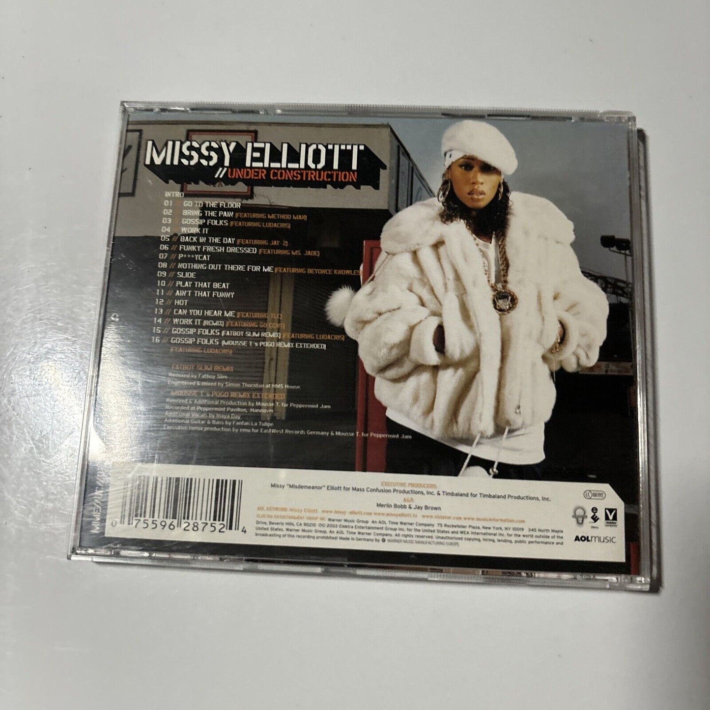 Missy Elliott - Under Construction (CD, 2003) USA & Elektra 557001