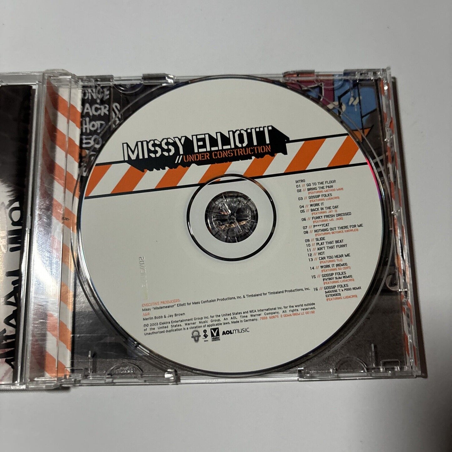 Missy Elliott - Under Construction (CD, 2003) USA & Elektra 557001