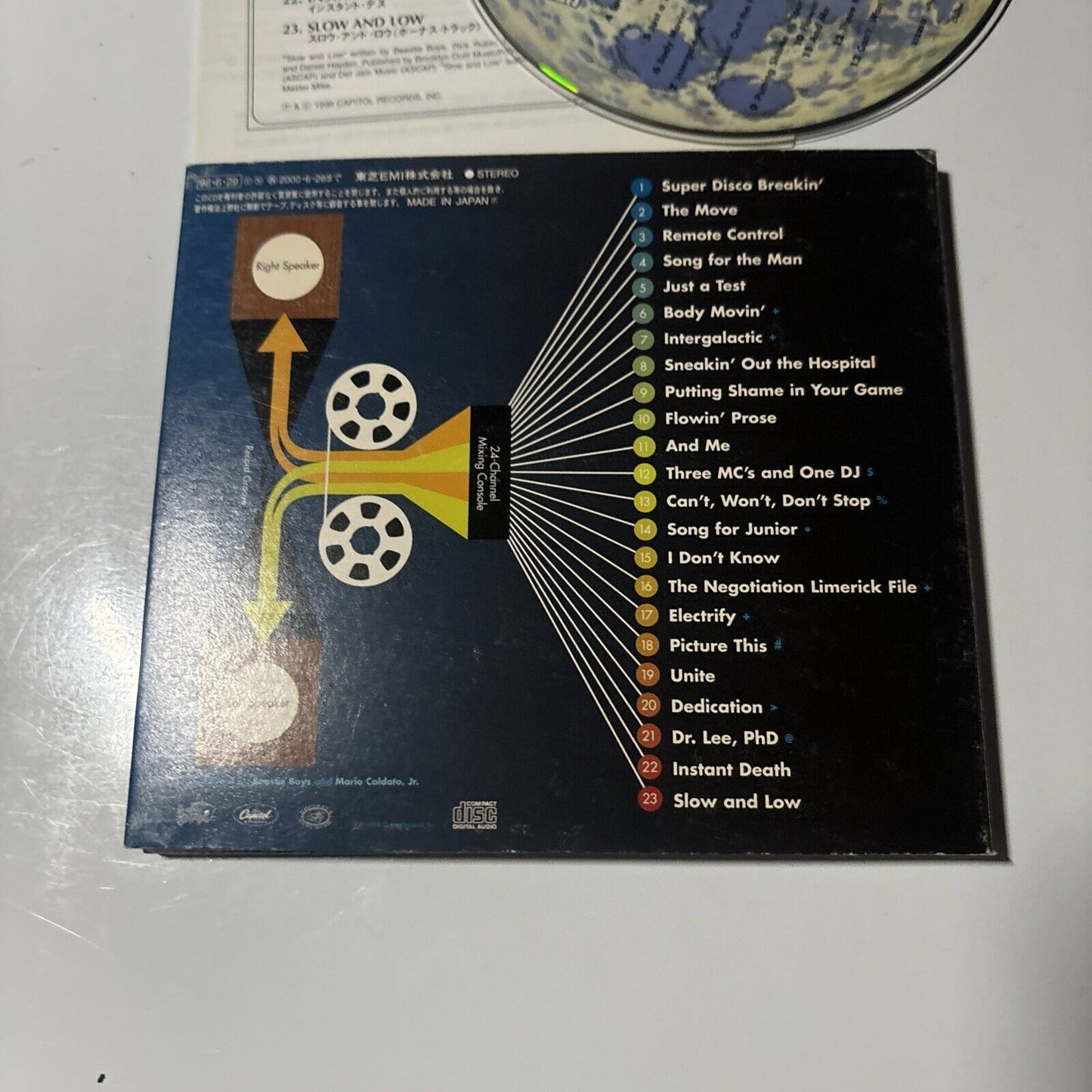 Beastie Boys - Hello Nasty (CD, 1998) Japan & tocp-50600
