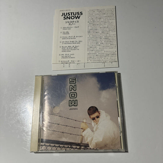 Snow - Justuss (CD, 1997) Japan amcy-2010 Motor Jam Records