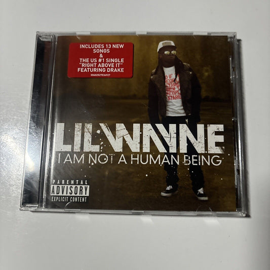 Lil Wayne - I Am Not A Human Being (CD, 2010) USA Universal Motown