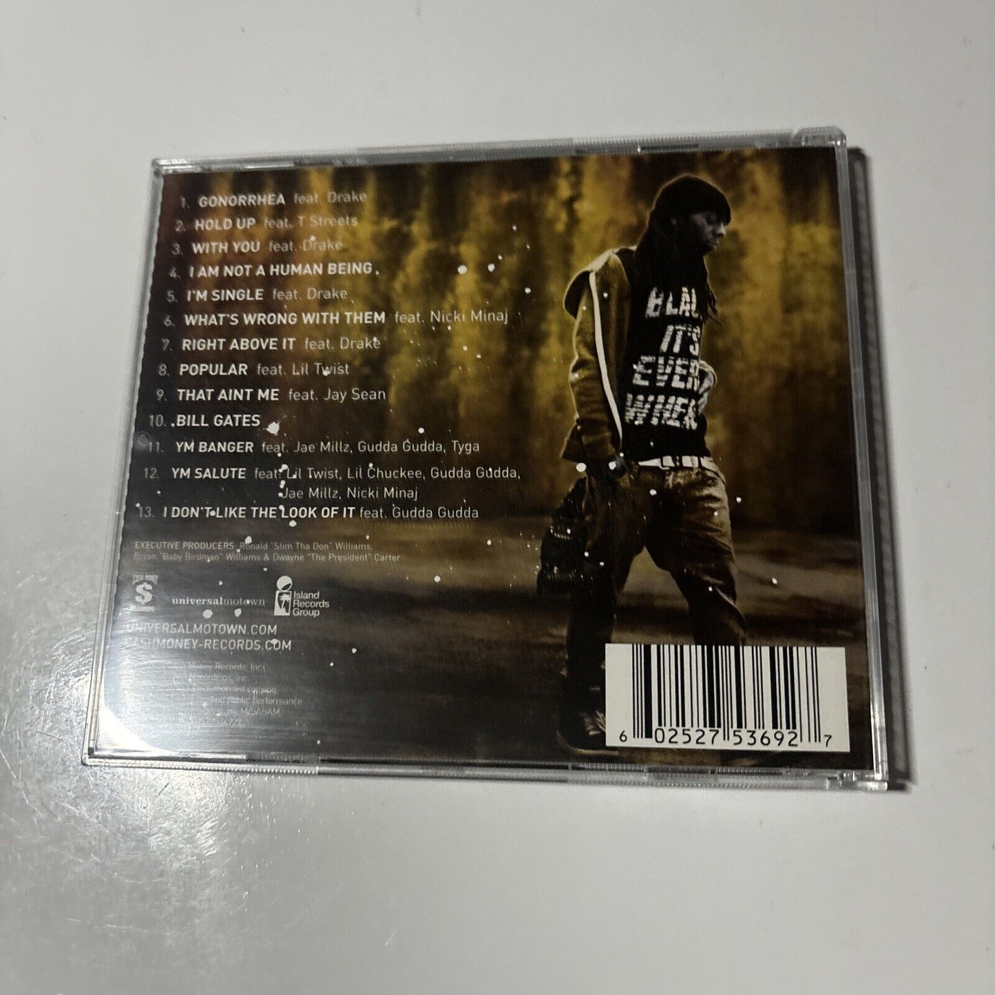 Lil Wayne - I Am Not A Human Being (CD, 2010) USA Universal Motown