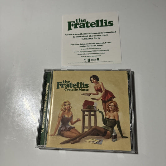 The Fratellis - Costello Music (CD, 2006) Cherrytree Records