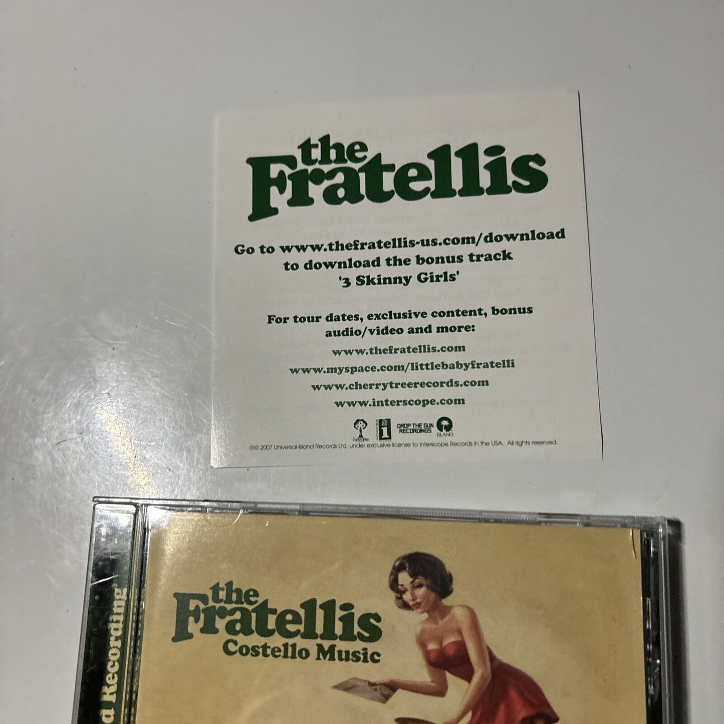 The Fratellis - Costello Music (CD, 2006) Cherrytree Records