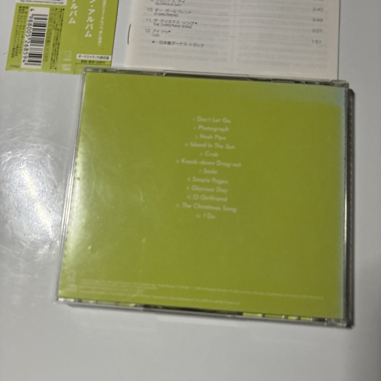 Weezer - The Green Album (CD, 2001) Japan UICF-1002 Obi