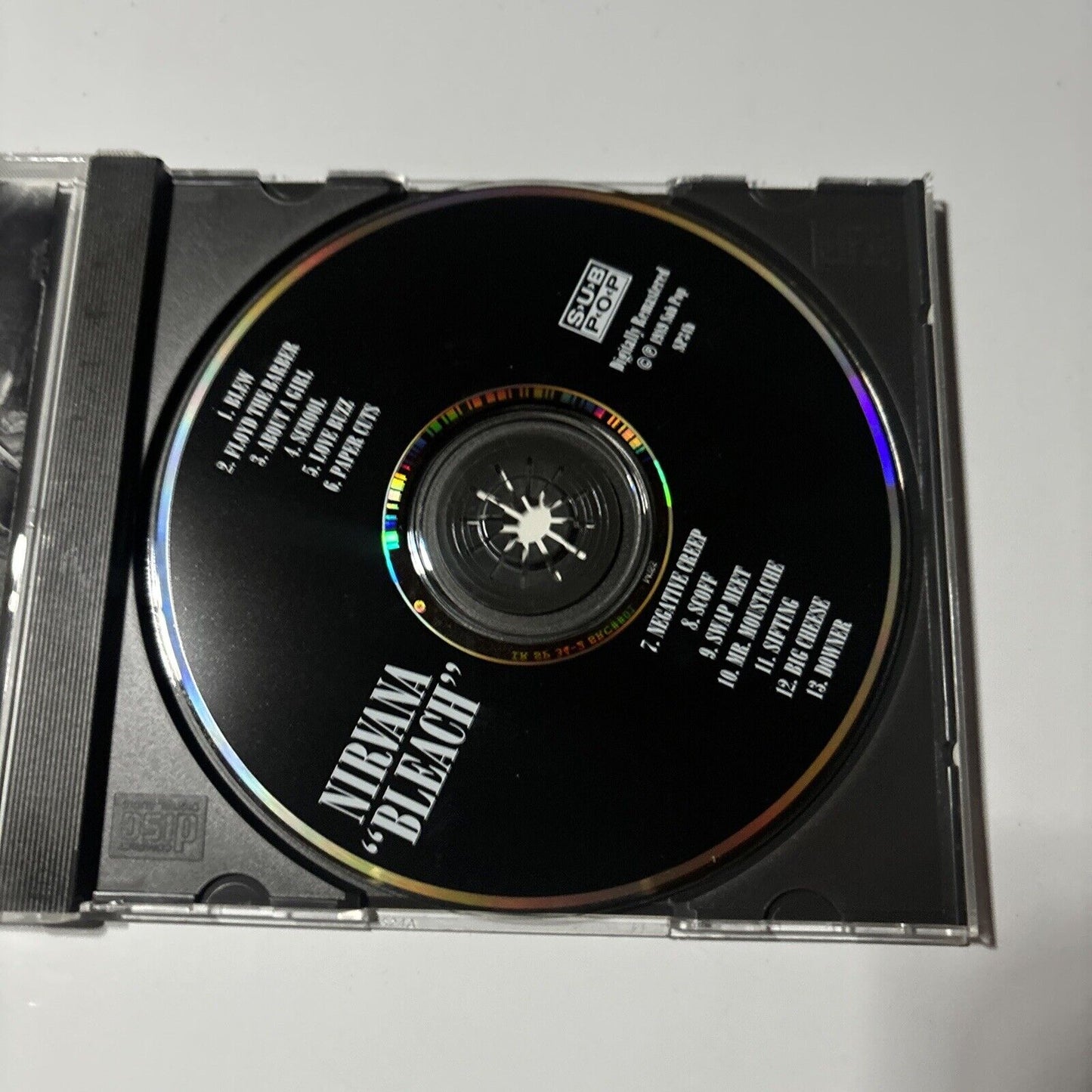 Nirvana - Bleach (CD, 2002) Sub Pop SP34b