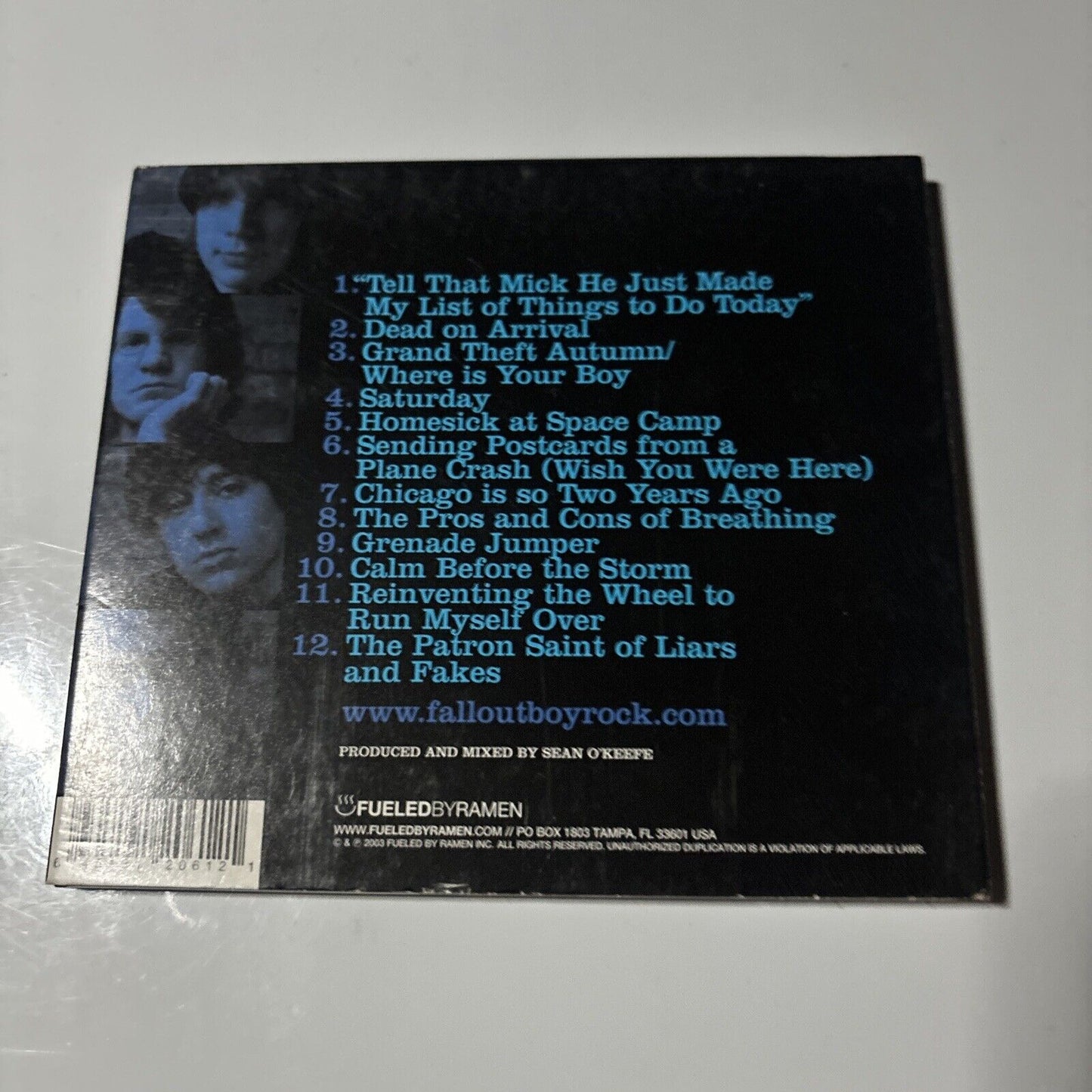 Fall Out Boy - Take This To Your Grave (CD, 2003) FBR-061