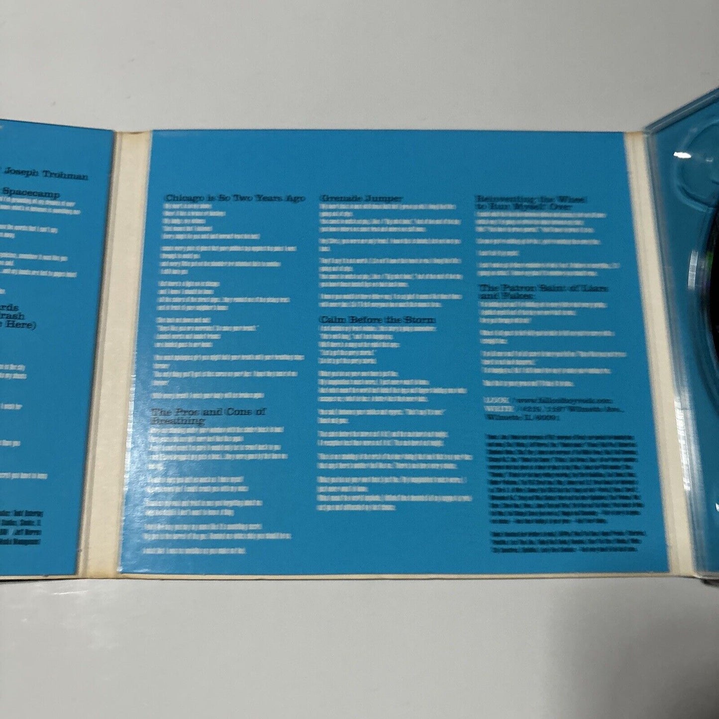 Fall Out Boy - Take This To Your Grave (CD, 2003) FBR-061