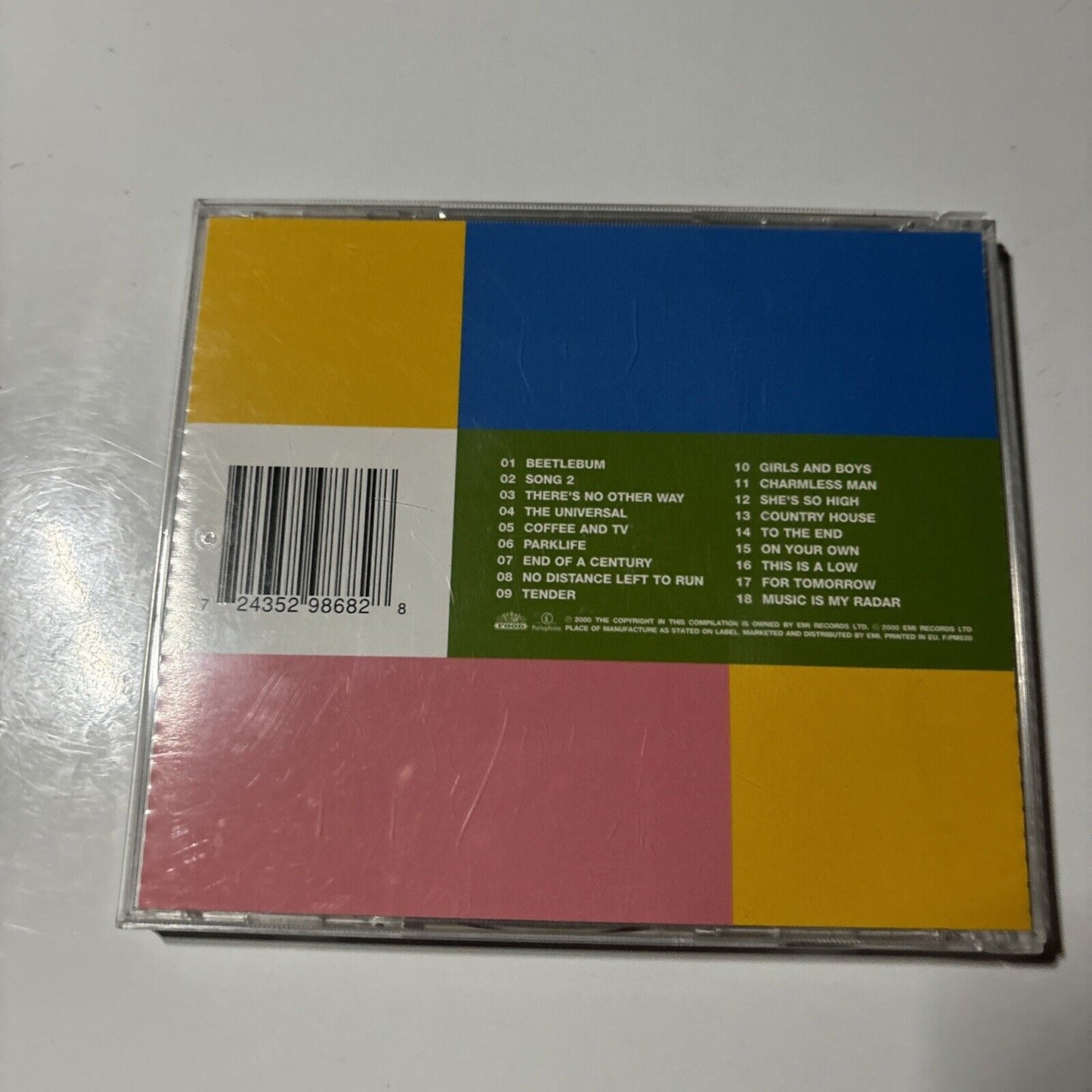 Blur - The Best Of Blur (CD, 2000) 475375