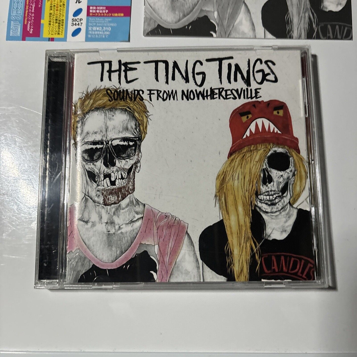 The Ting Tings - Sounds From Nowheresville (CD, 2012) Japan sicp-3447 Obi