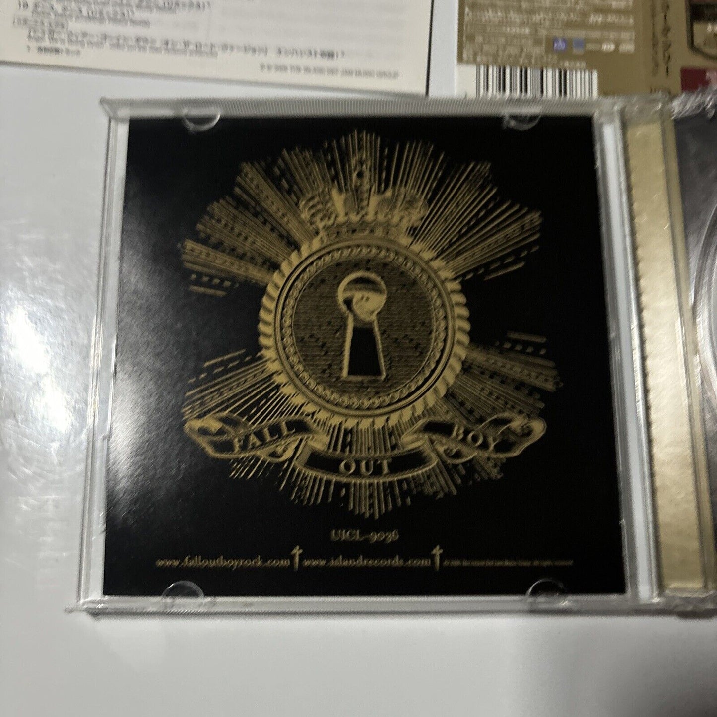 Fall Out Boy - From Under The Cork Tree (CD, 2006) Japan uicl-9036 Obi