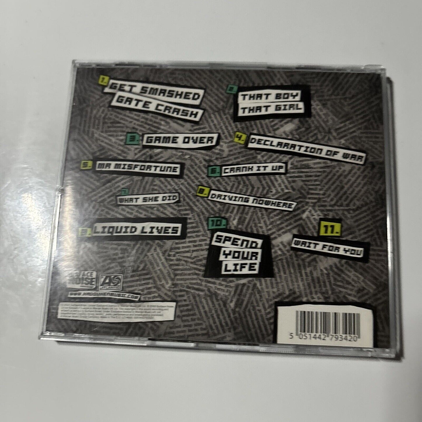 Hadouken! - Music For An Accelerated Culture (CD, 2008) Surface Noise Recordings