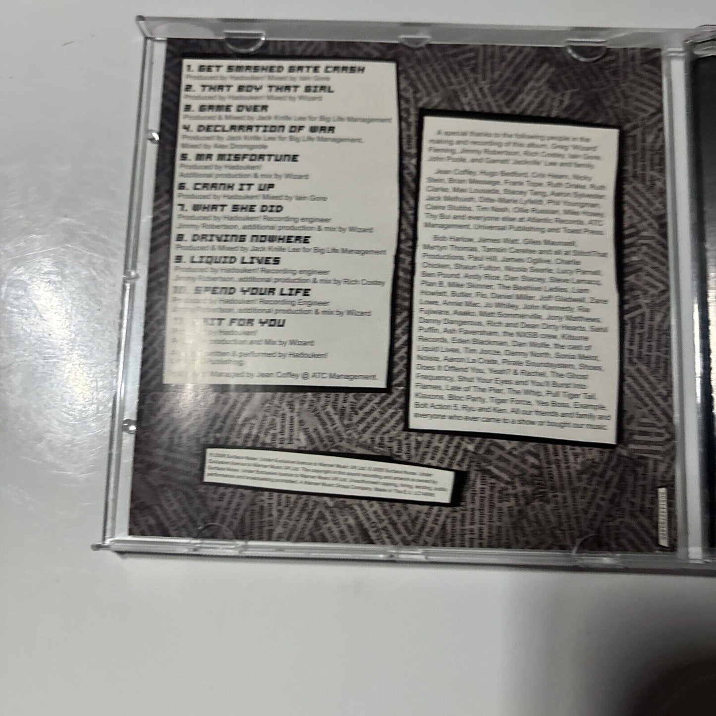 Hadouken! - Music For An Accelerated Culture (CD, 2008) Surface Noise Recordings